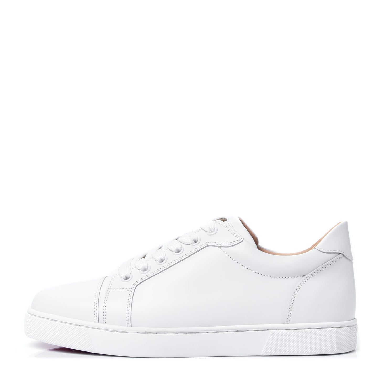 Calfskin Vieira Flat Sneakers 38 White