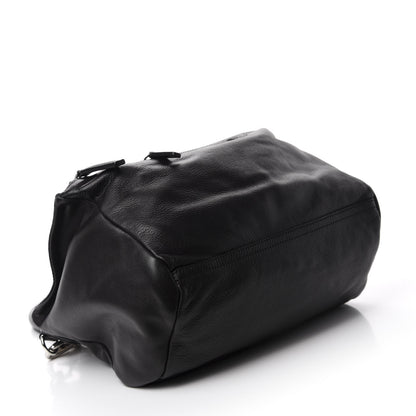 Givenchy Pebbled Calfskin Medium Pyramid Stud Pandora Black 4 of 10