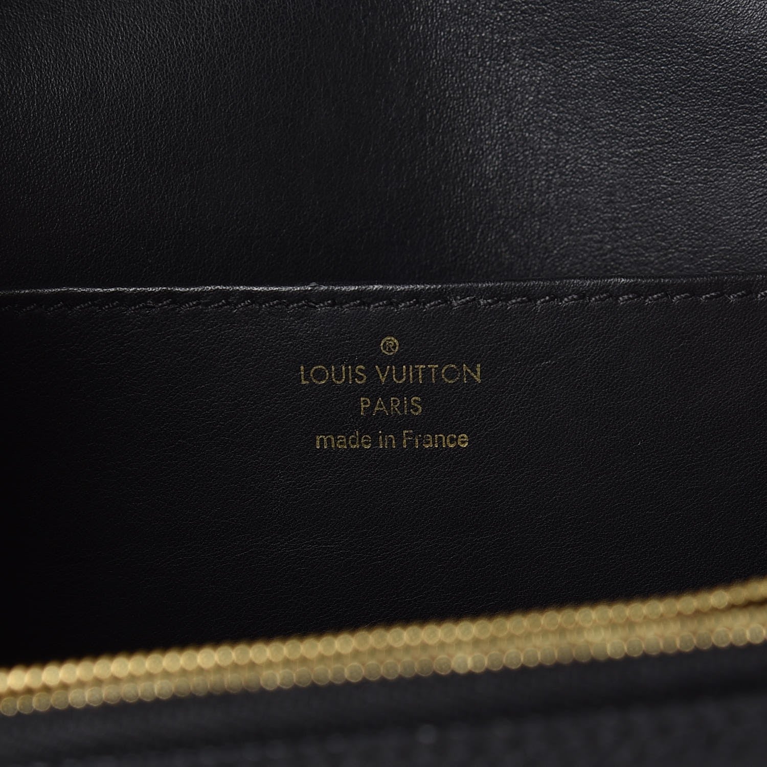 Louis Vuitton Grained Calfskin Vivienne NM Black 6 of 8