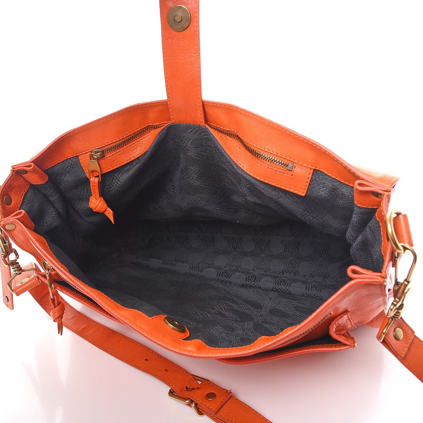 Lambskin Large PS1 Satchel Orange