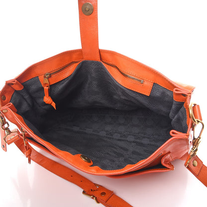 Proenza Schouler Lambskin Large PS1 Satchel Orange 5 of 11