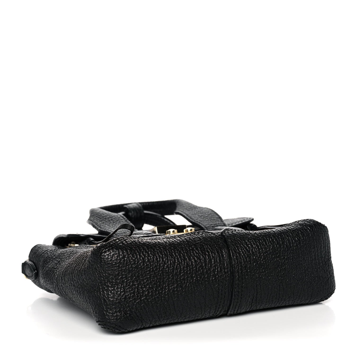 3.1 Phillip Lim Textured Calfskin Mini Pashli Satchel Black 4 of 12