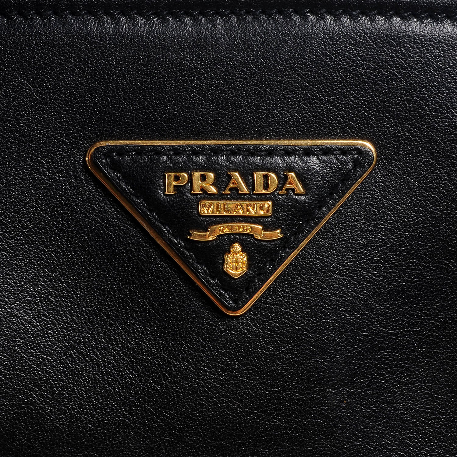 Prada Soft Calf Shopping Tote Nero Black 6 of 9