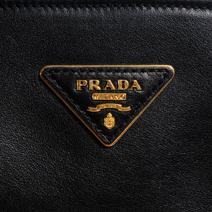 Prada Soft Calf Shopping Tote Nero Black 6 of 9