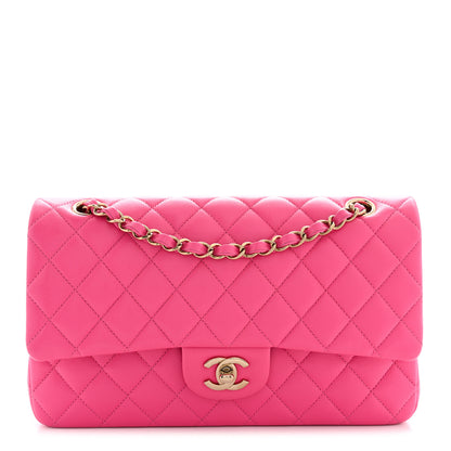 Chanel Caviar Quilted Medium Double Flap Pink 1 of 10
