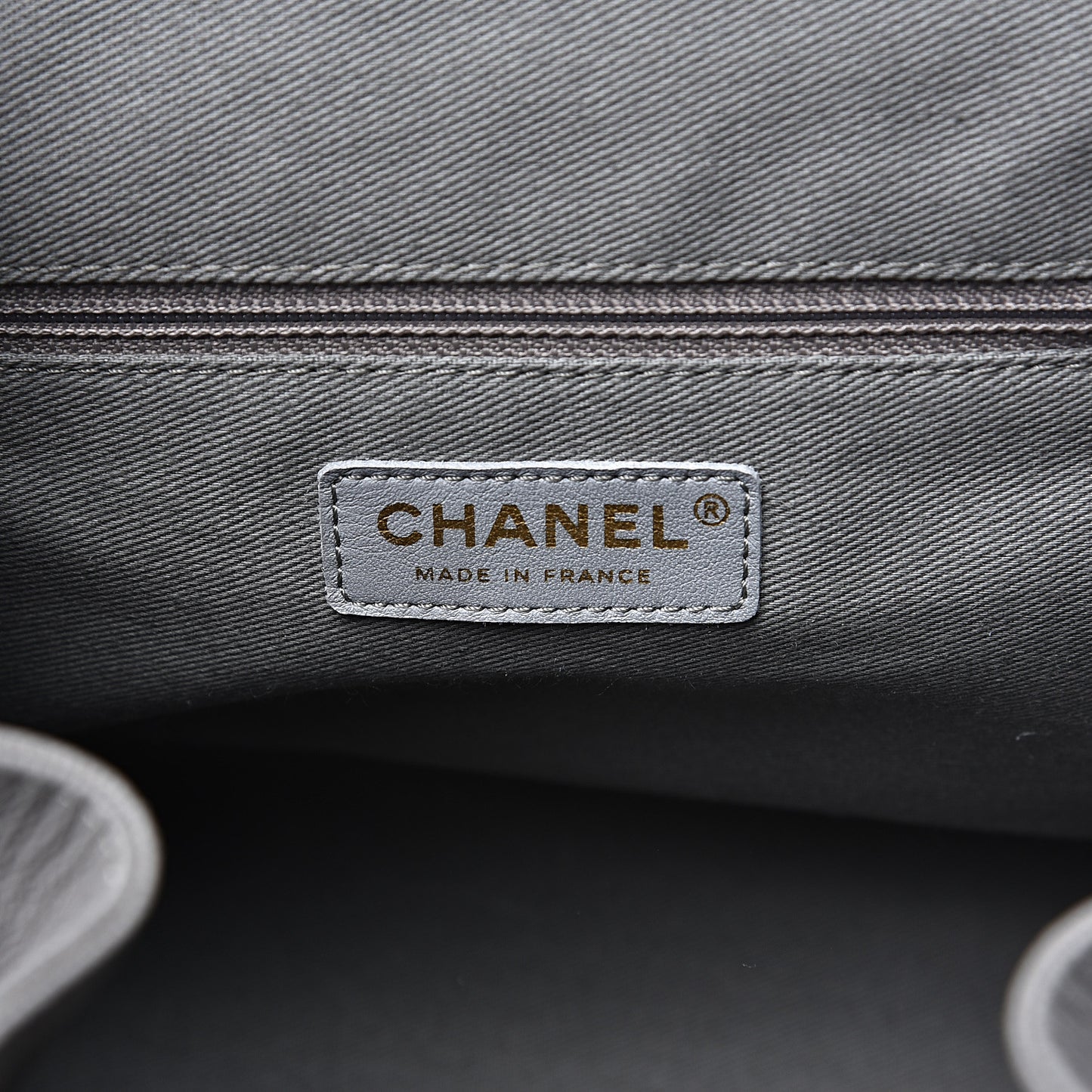 Caviar Quilted Business Affinity Backpack Grey