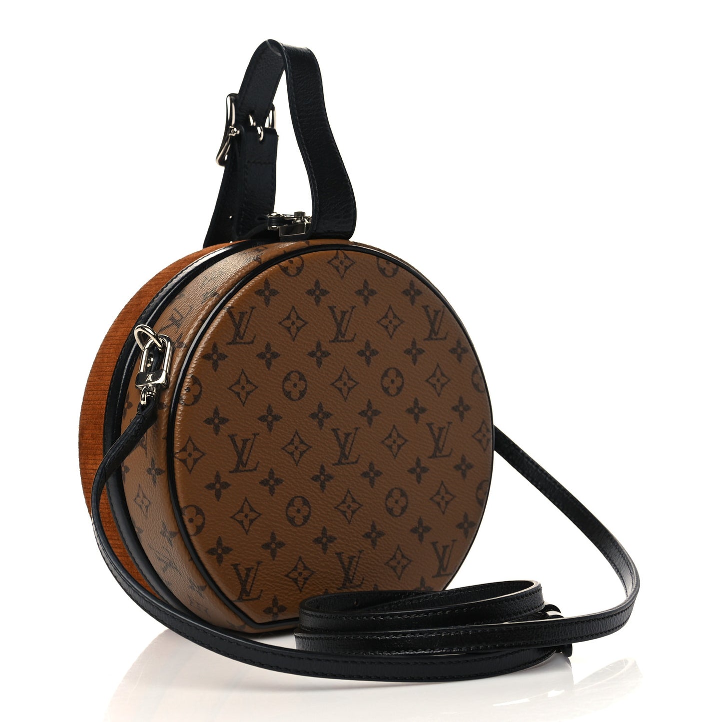 Reverse Monogram Leopard Petite Boite Chapeau