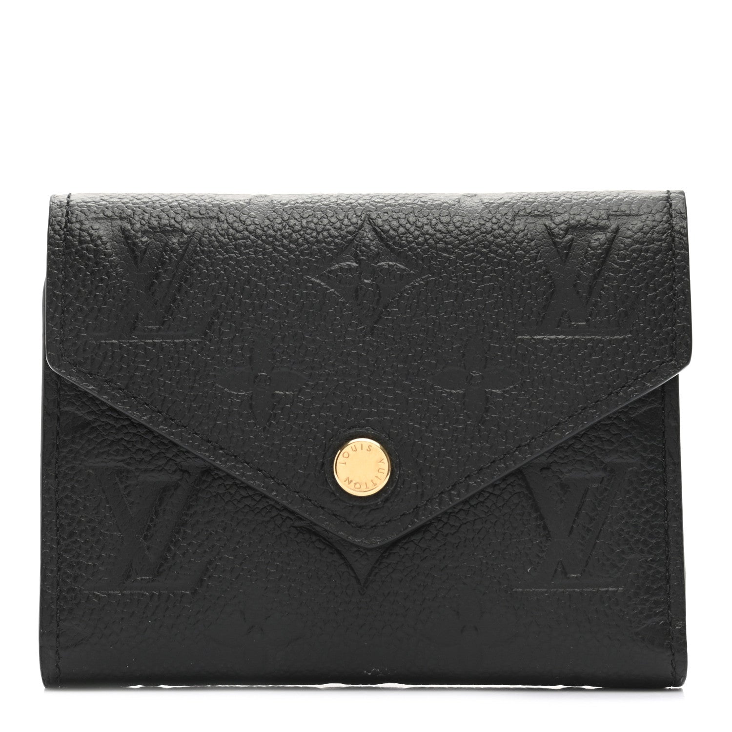 Louis Vuitton Empreinte Victorine Wallet Black 1 of 9