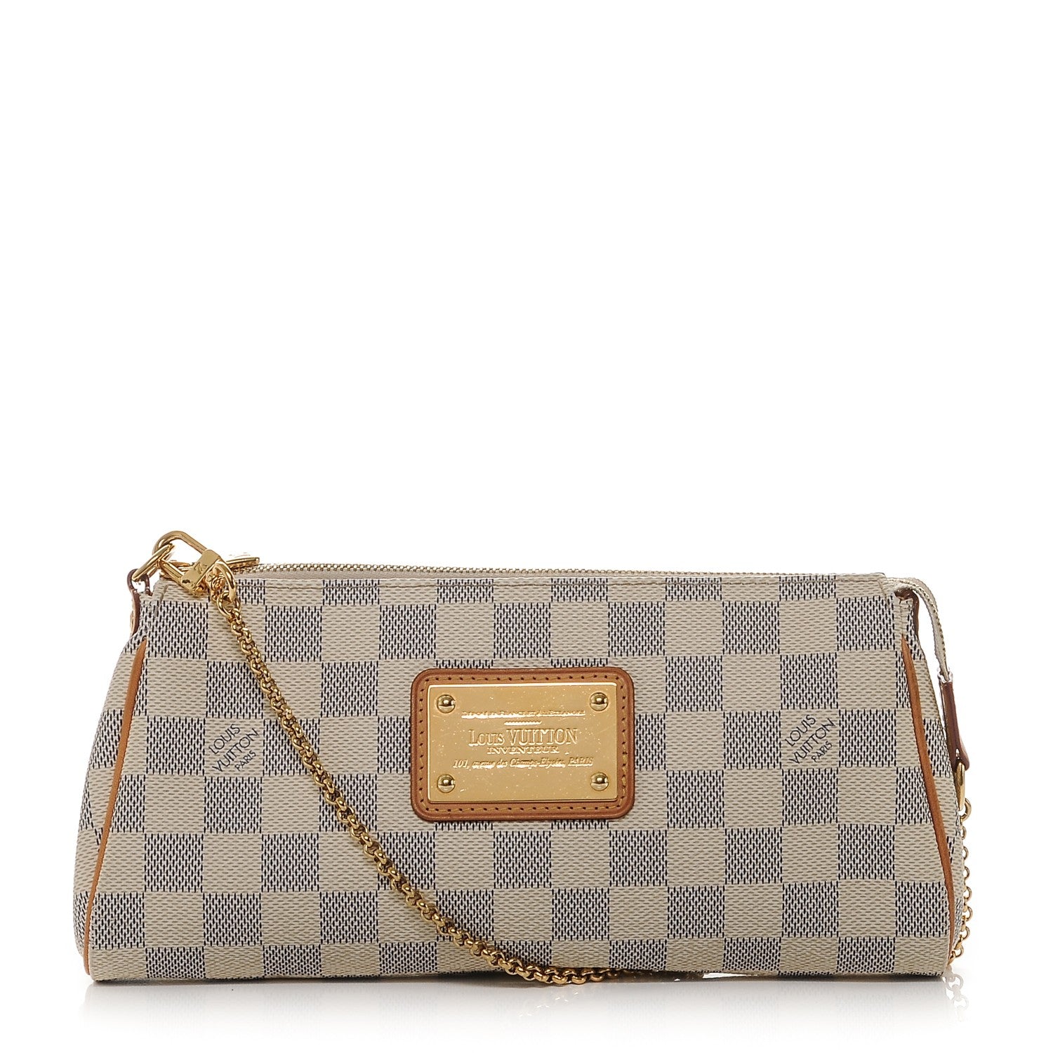 Louis Vuitton Damier Azur Eva Clutch 1 of 6