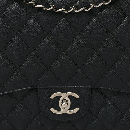 Chanel Caviar Quilted Maxi Double Flap Black 8 of 10