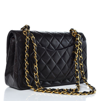 Chanel Lambskin Quilted Small Double Flap Black 4 of 15