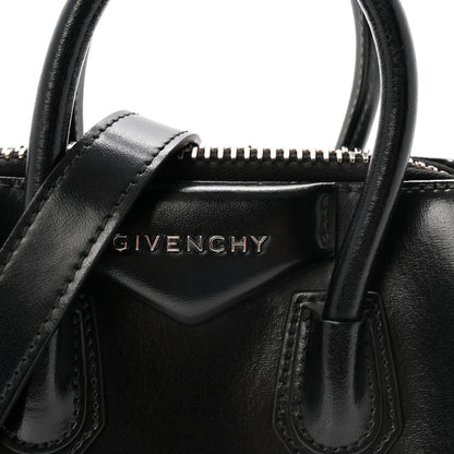 Givenchy Shiny Lord Calfskin Mini Antigona Black 8 of 10