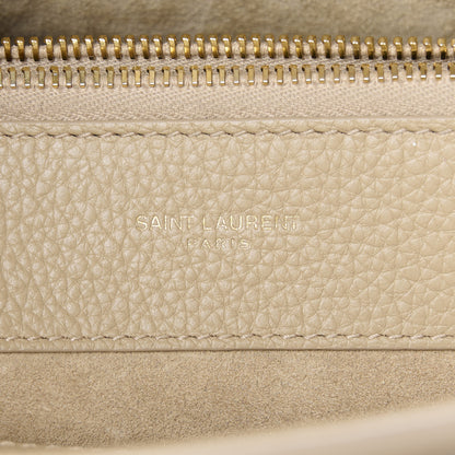 Saint Laurent Grained Calfskin Baby Sac De Jour Souple Dark Beige 7 of 12