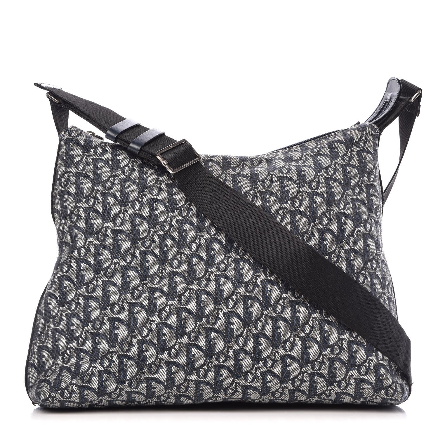 Christian Dior Monogram Messenger Navy 1 of 20