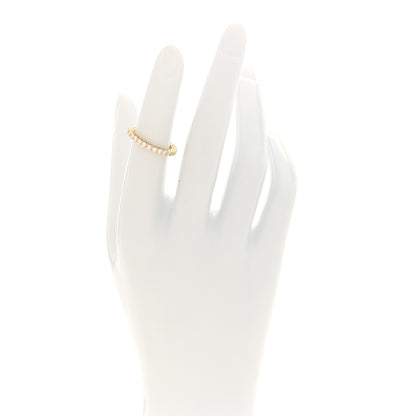 Tiffany 18K Yellow Gold Diamond 2mm Eternity Band Ring 49 5 2 of 4