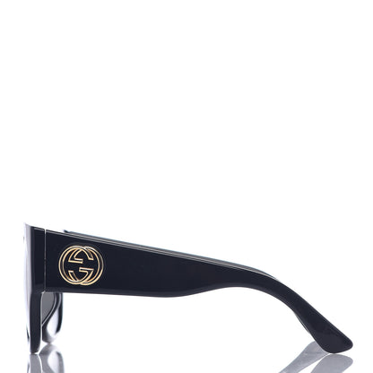 Gucci Acetate Square Frame Sunglasses GG0141S Black 3 of 7