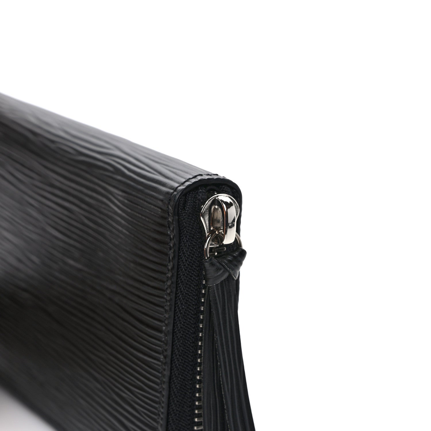 Louis Vuitton Epi Clemence Wallet Black 8 of 9