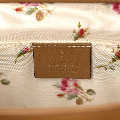 Gucci Raffia Elaphe GG Small Ophidia Chain Shoulder Bag Natural Cream Brown 6 of 10