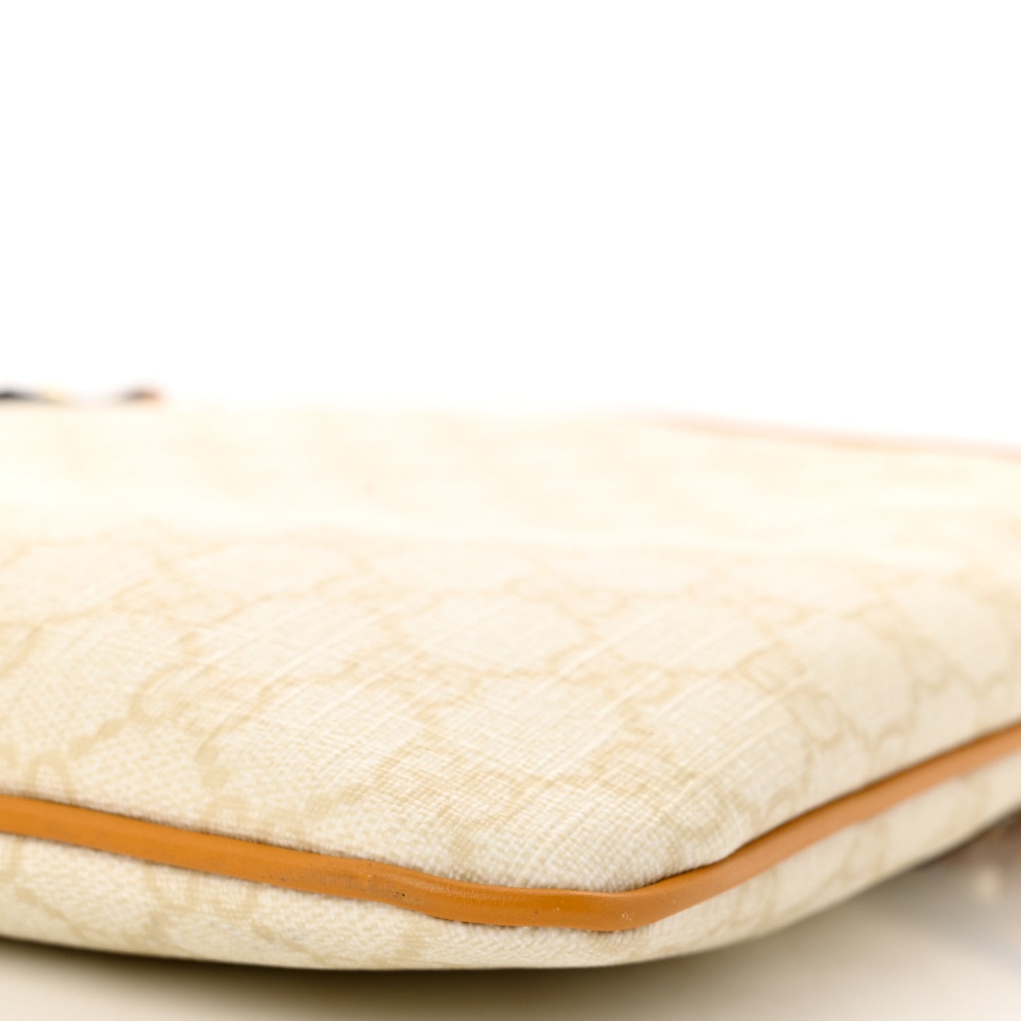 GG Plus Monogram Flat Messenger Bag White