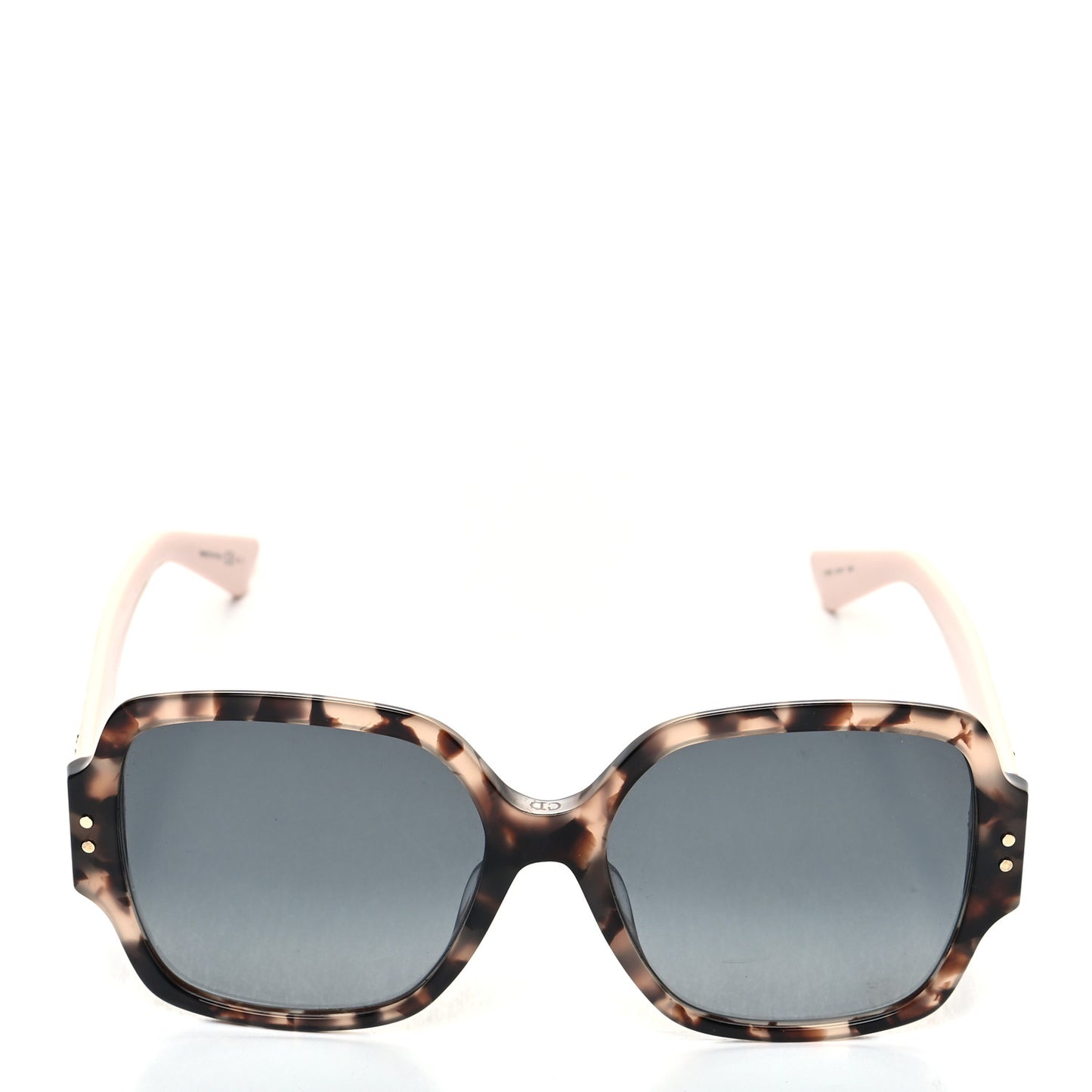 Acetate Cannage Lady Dior Studs 5F Sunglasses Tortoise Pink