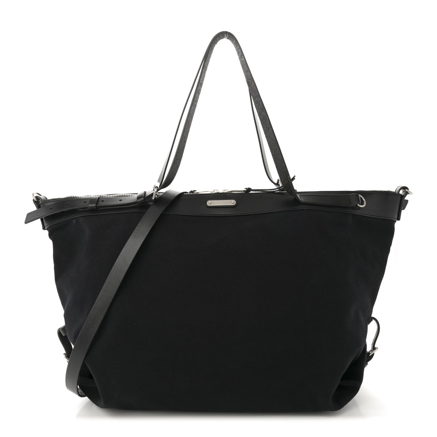 Canvas ID Shopping Bag Black