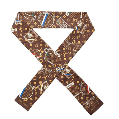 Louis Vuitton Silk Monogram Trunks Bandeau 1 of 2