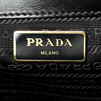 Prada Saffiano Soft Calfskin Tote Black 6 of 8