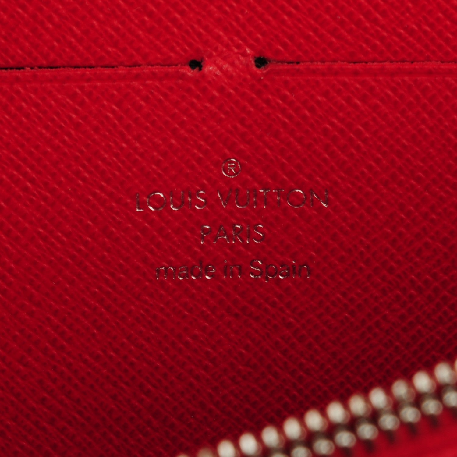 Louis Vuitton Epi Zippy Wallet Rouge 6 of 7