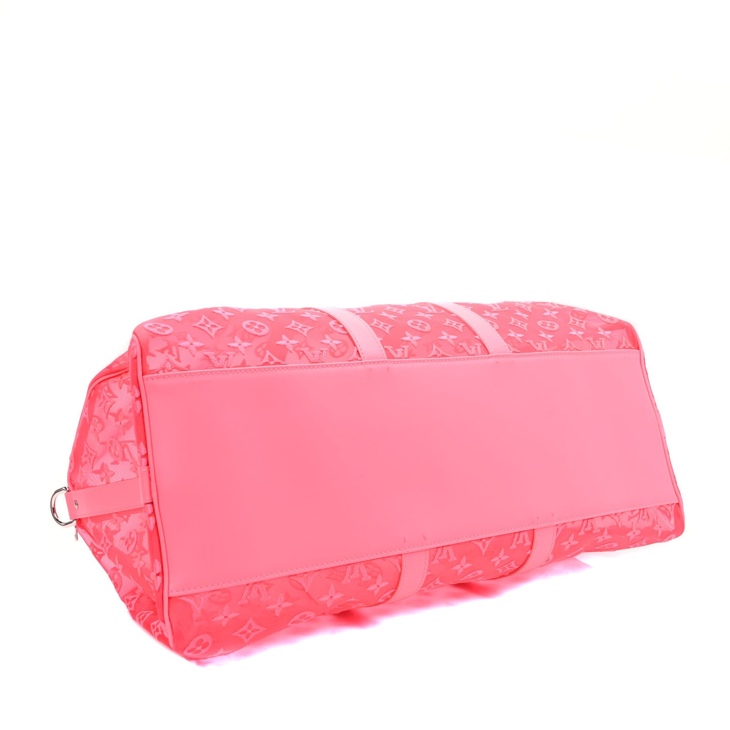 Monogram Fluo See Through Keepall Bandouliere 50 Rose