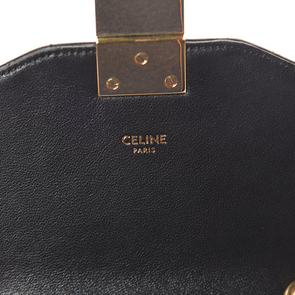 Celine Calfskin Quilted Small C Bag Black 5 of 7