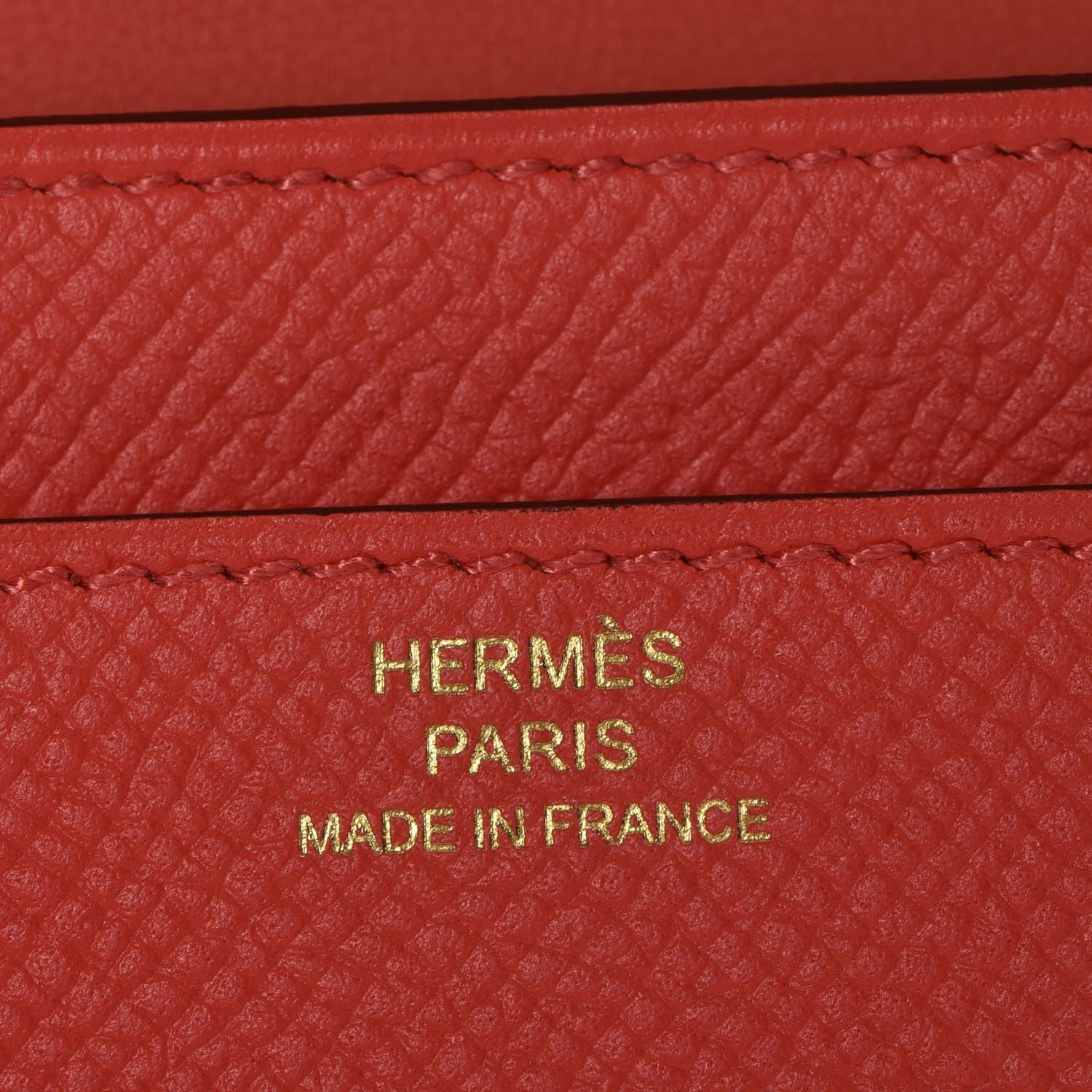 Hermes Epsom Constance Long Wallet Rose Jaipur 8 of 20