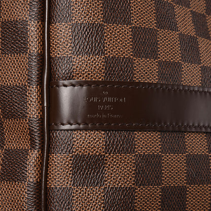 Louis Vuitton Damier Ebene Keepall Bandouliere 55 7 of 17