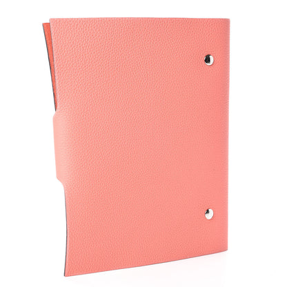 Hermes Togo Ulysse MM Notebook Rose Candy 3 of 8