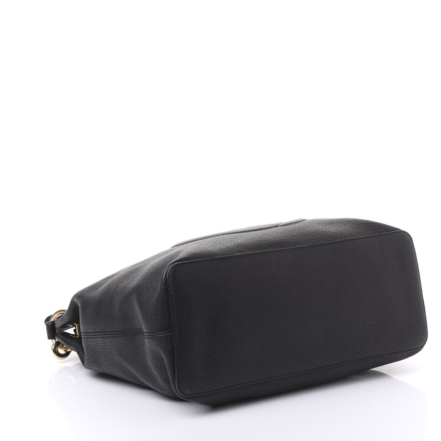 Gucci Pebbled Calfskin Large Soho Hobo Black 3 of 9