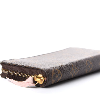 Louis Vuitton Monogram Clemence Wallet Rose Ballerine 6 of 10