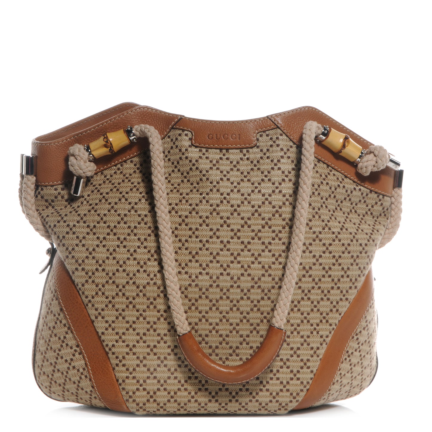 Straw Diamante Maui Large Tote