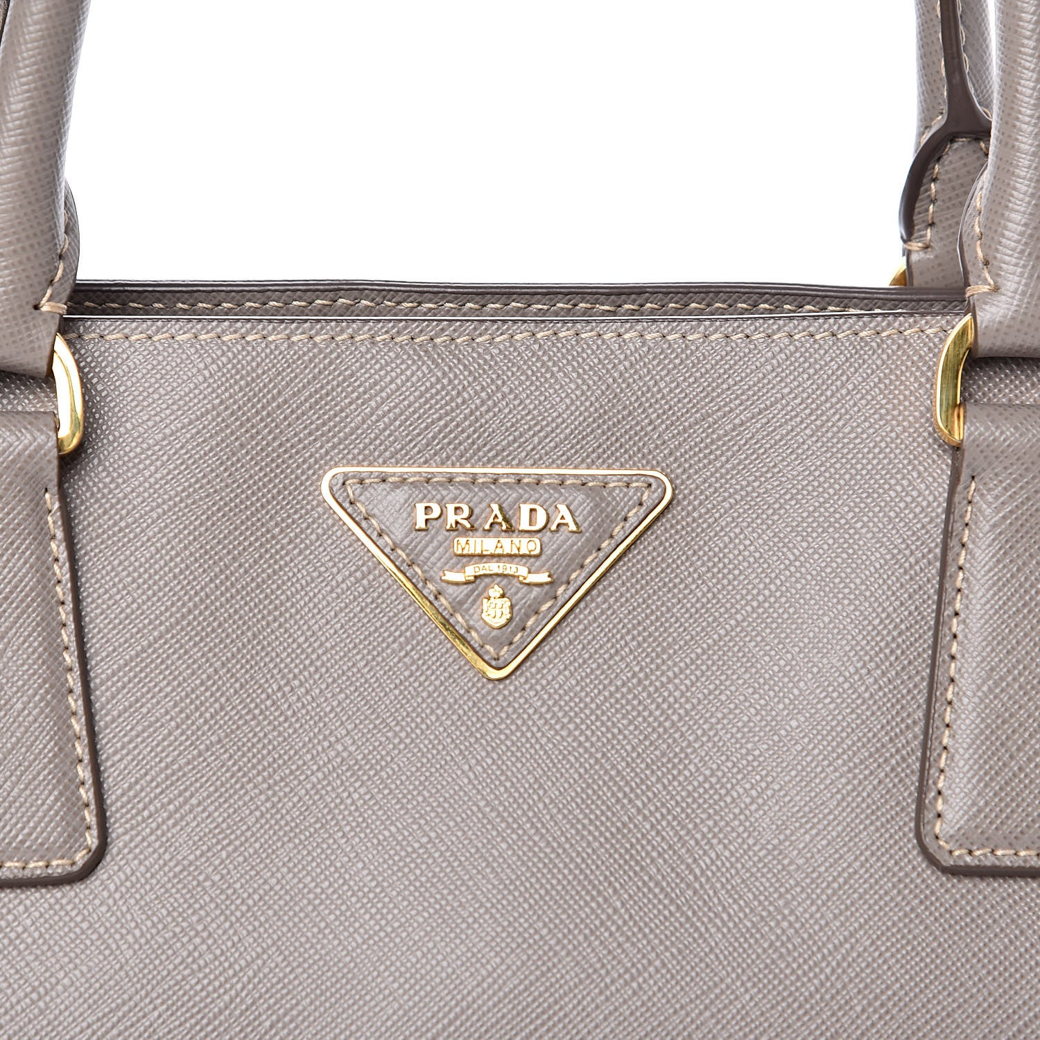 Prada Saffiano Lux Large Tote Argilla 11 of 11