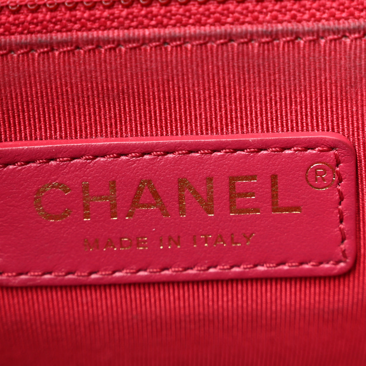 Chanel Shiny Aged Calfskin CC Chain Drawstring Bag Black 6 of 13