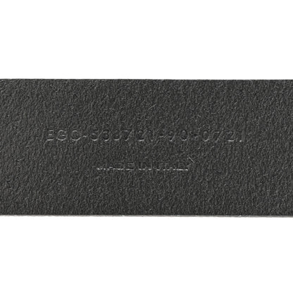 Saint Laurent Calfskin Monogram Celtique Belt 90 36 Black 11 of 12