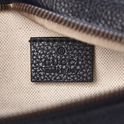 Gucci Grained Calfskin Small Logo Belt Bag Black 5 of 7
