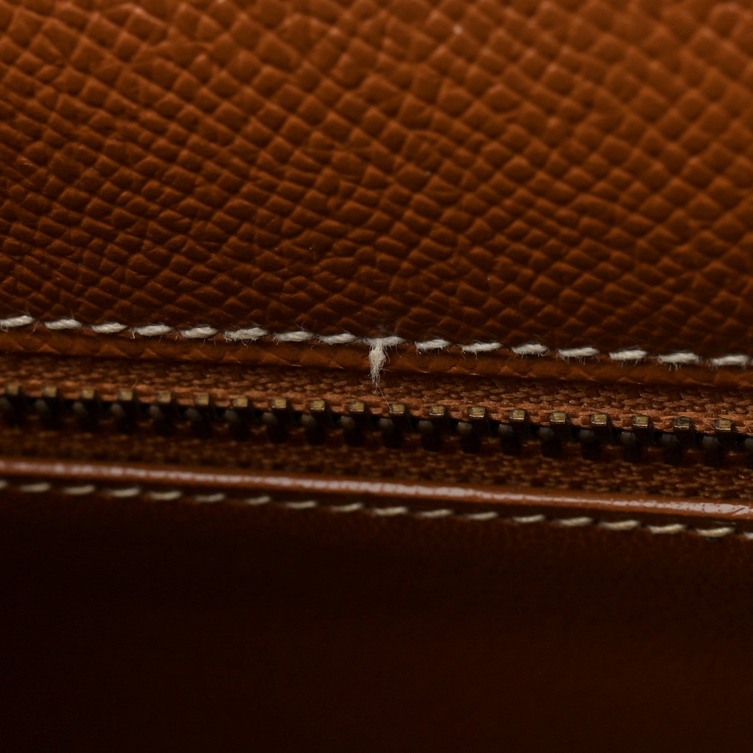 Hermes Courchevel Kelly Sellier 32 Gold 11 of 13