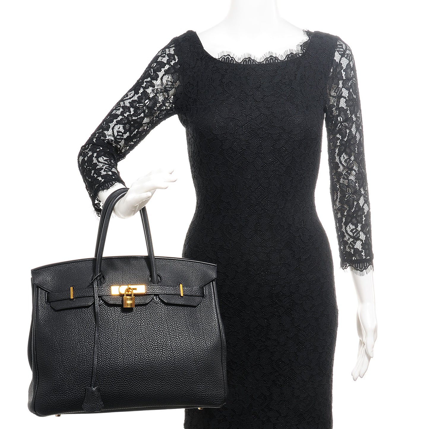 Togo Birkin 35 Black
