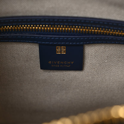 Givenchy Shiny Lord Calfskin Small Antigona Navy 6 of 8