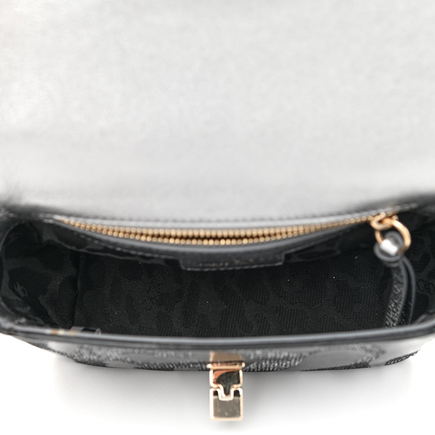 Glitter Mini Ruby Chain Crossbody Anthracite