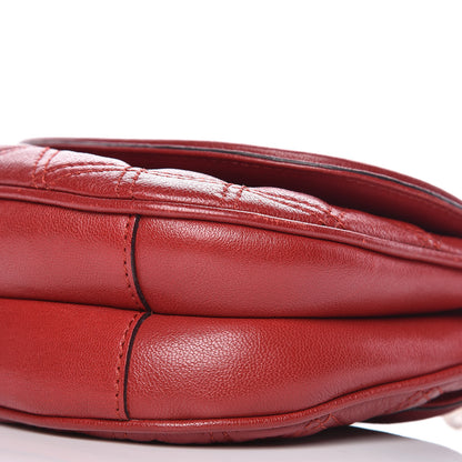 Marc Jacobs Lambskin Quilted Mini Cooper Crossbody Red 8 of 8