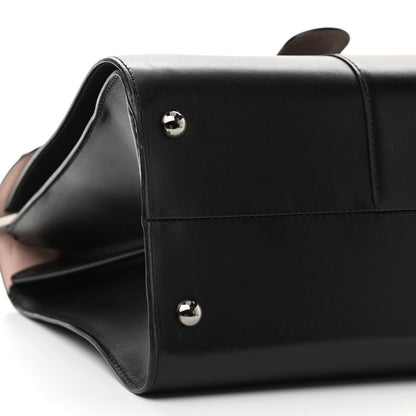 Delvaux Boxed Calfskin MM Magic Brillant Satchel Black Multicolor 9 of 17