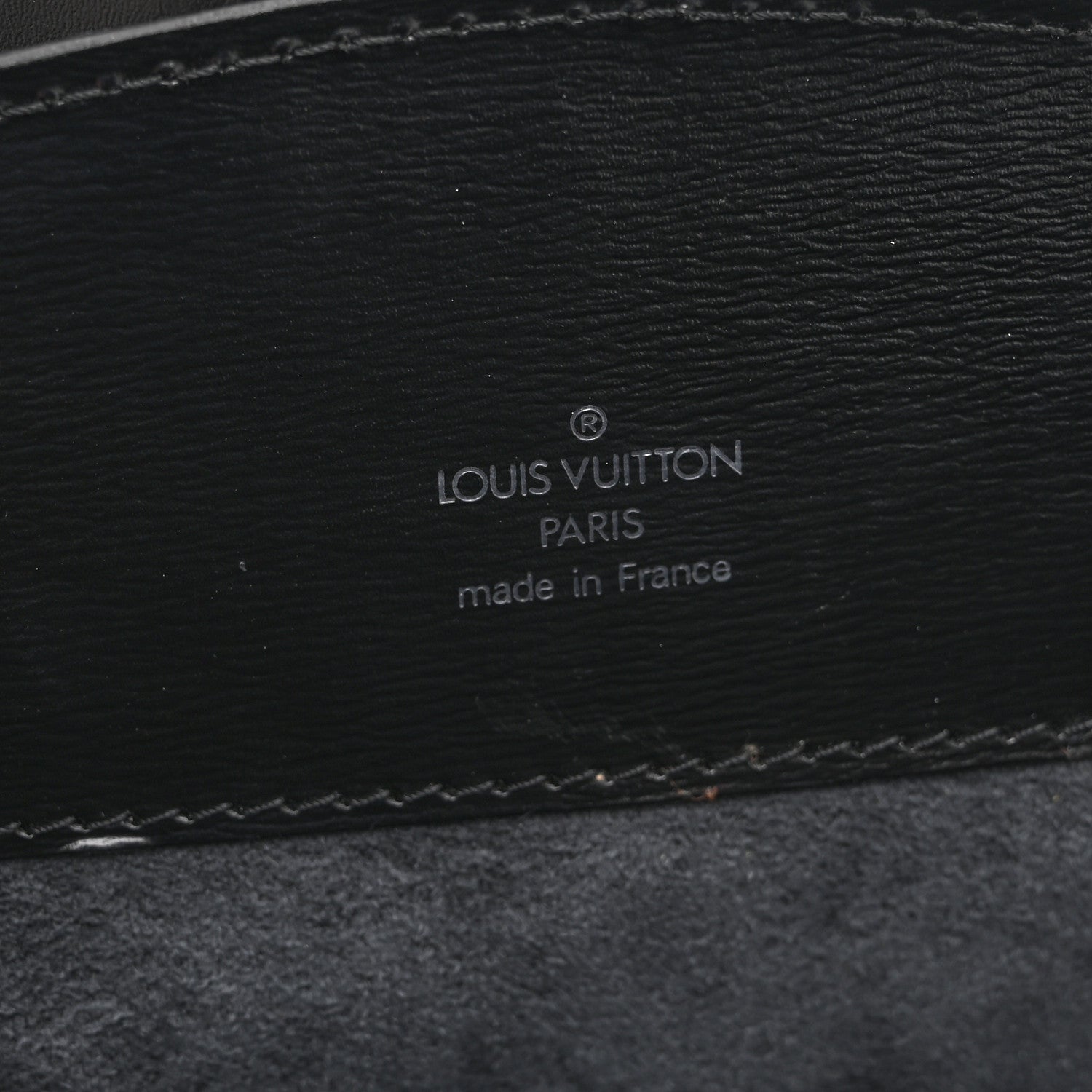 Louis Vuitton Epi Cluny Black 6 of 10