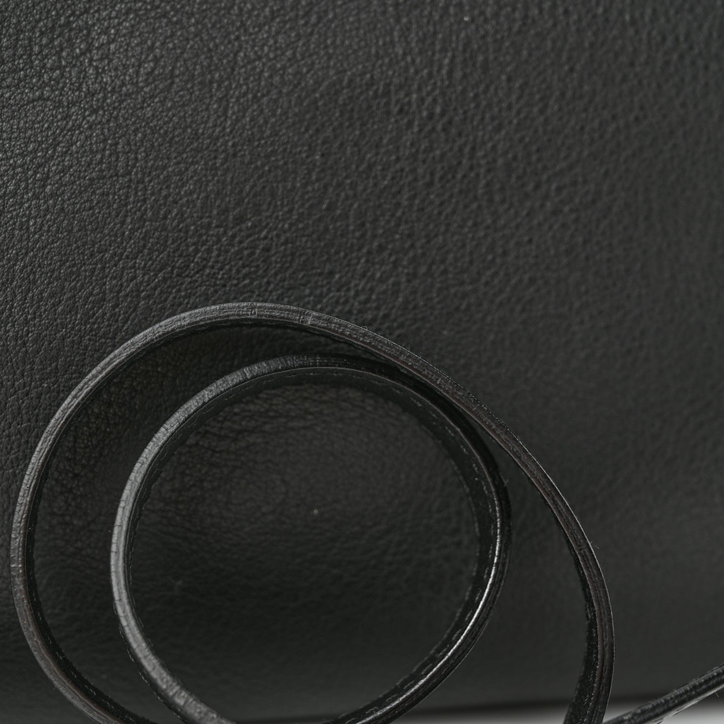 Smooth Calfskin Medium Sartorial Banner Tote Black