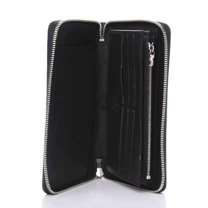 Louis Vuitton Epi Zippy Organizer Wallet Black 5 of 11