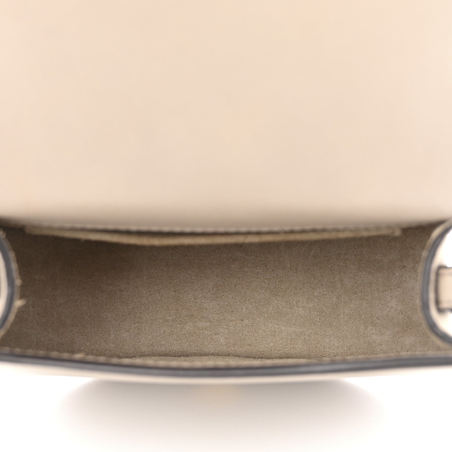 Chloe Calfskin Suede Small Nile Bracelet Bag Motty Grey 5 of 11